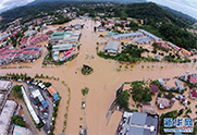 马来西亚沙巴州发生水灾 11个村落遭淹没