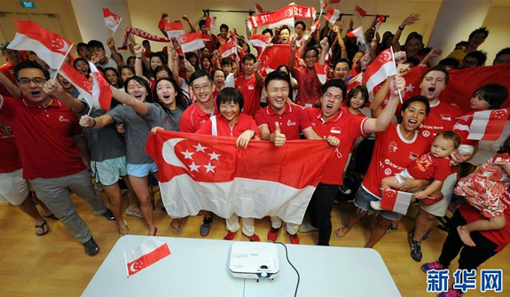 新加坡夺首枚奥运金牌