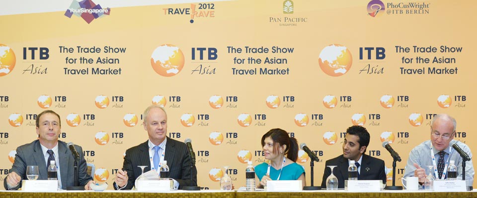 图为2012亚洲旅游交易会新闻发布会