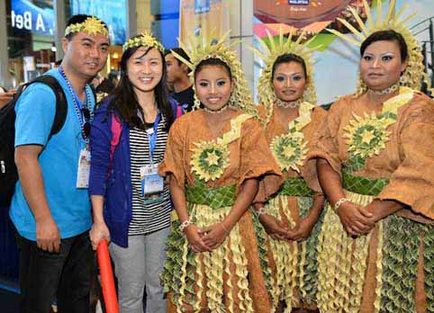 2014马来西亚旅游年开幕 特色表演迎接游客