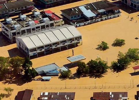 马来西亚沙巴州洪灾 已导致一人死亡