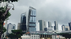 CBD 新加坡中心商务区-高傲冷灰色