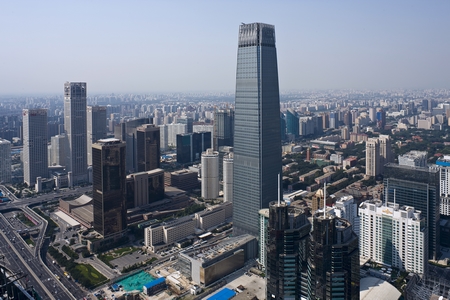 上海国贸大厦多高图片